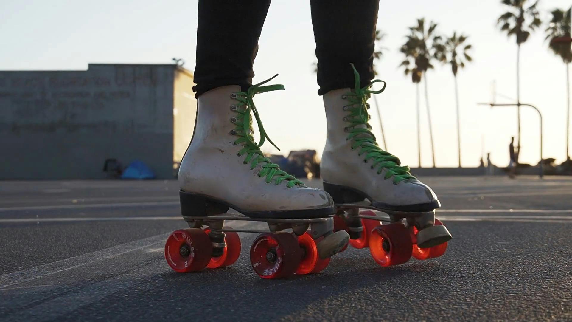CloseUp Video of a Roller Skates · Free Stock Video