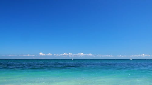 Adriatic Sea with Blue Water