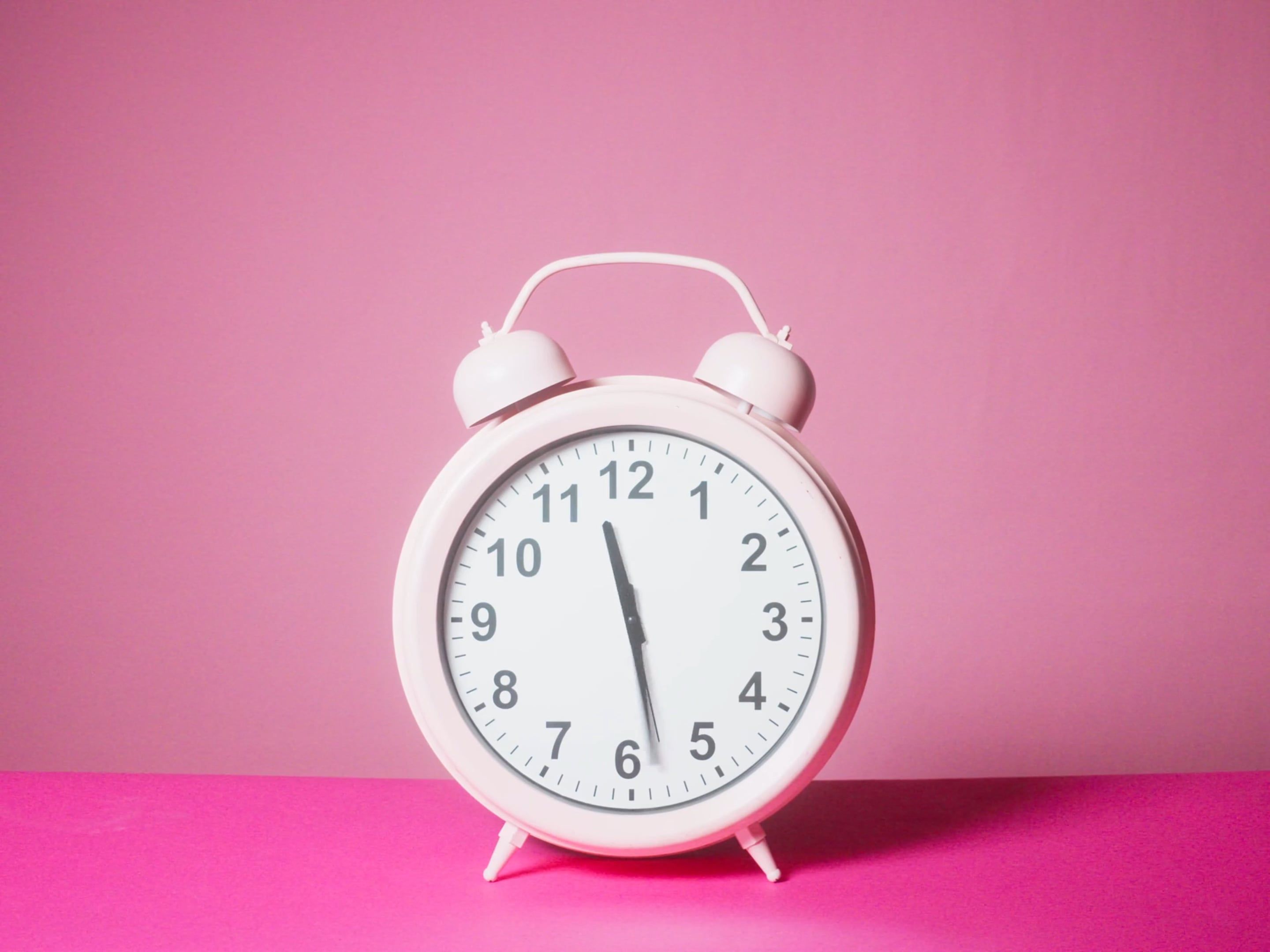 An Alarm Clock Working In A Time Lapse Video Free Stock Video Footage ...