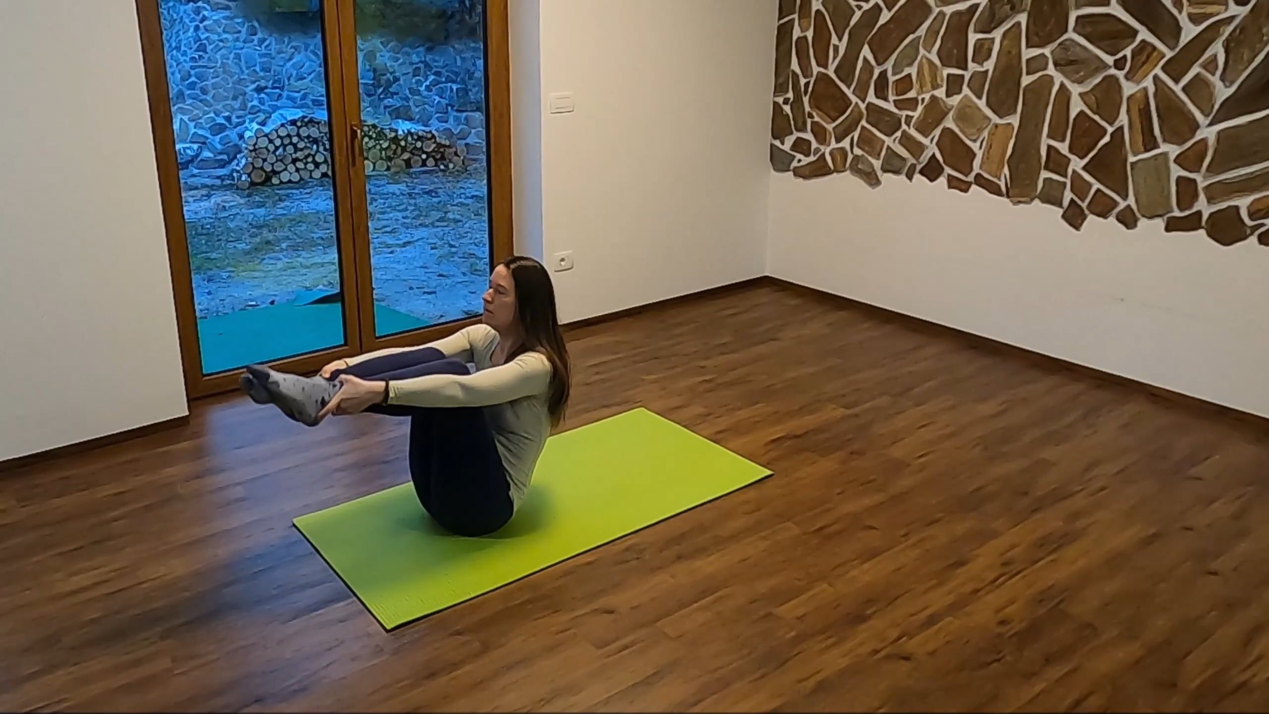 Woman Exercise at Home Free Stock Video Footage, RoyaltyFree 4K & HD