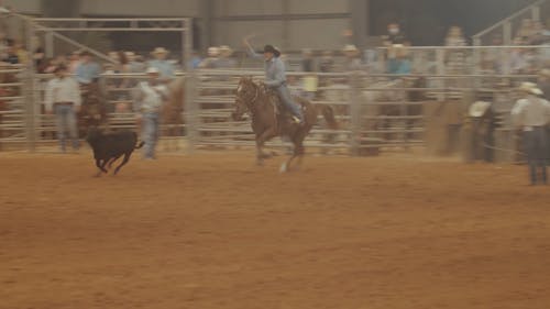 A Man Riding a Horse