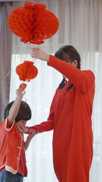 红色主题视频素材