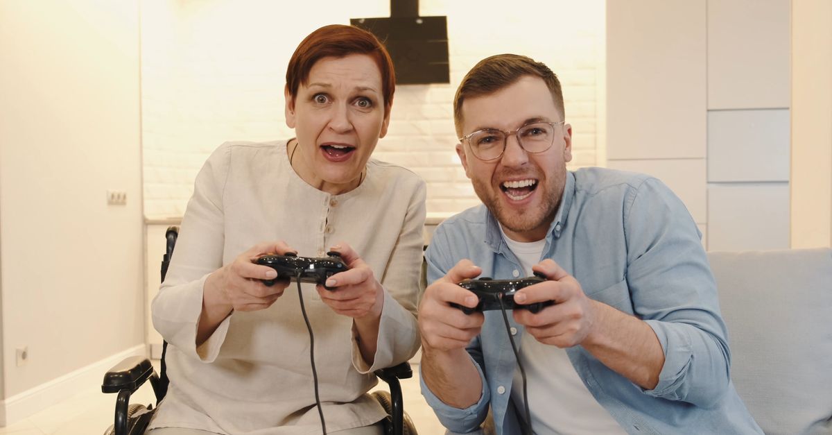 People Using Console People Playing Computer Console Together Free Stock Video Footage ...