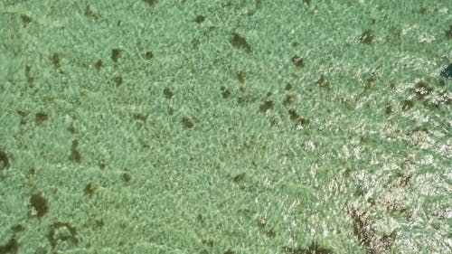 Aerial Footage of a Boat on the Sea