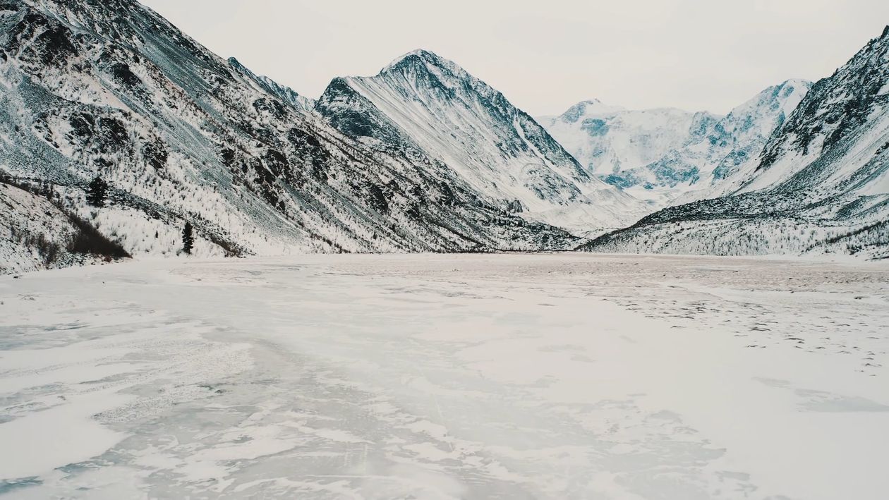 Footage of Snow Covered Mountains Free Stock Video Footage, Royalty ...