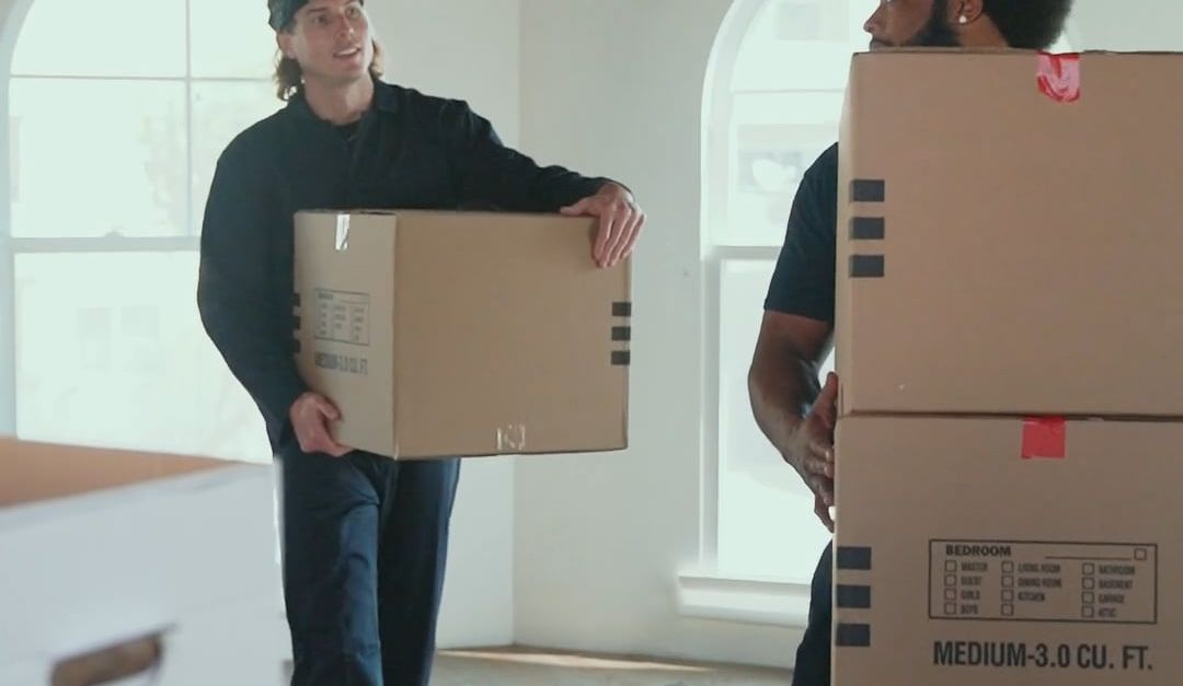 Men Bringing Boxes while Walking and Talking Free Stock Video Footage ...