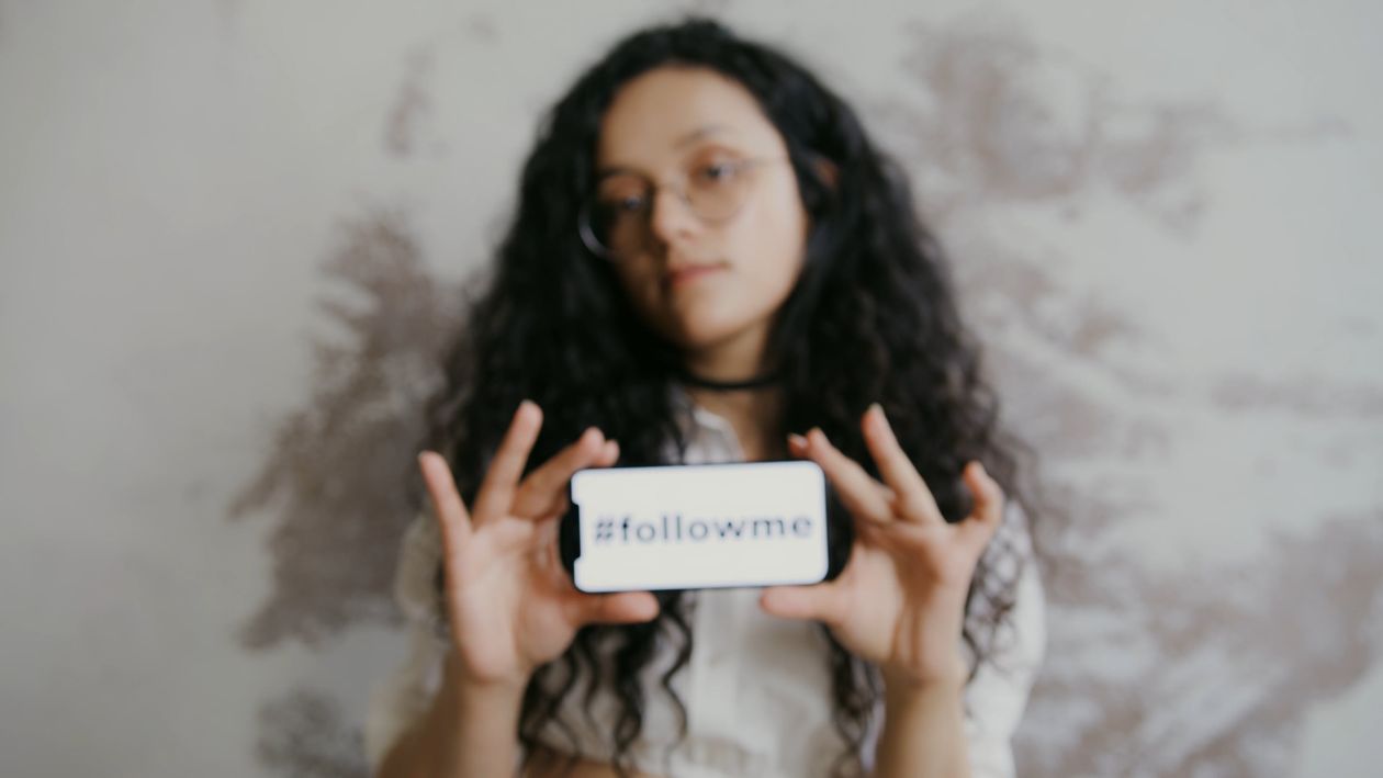 Girl Calling Screen A Girl With a Message on the Cellphone Screen Free Stock Video Footage ...