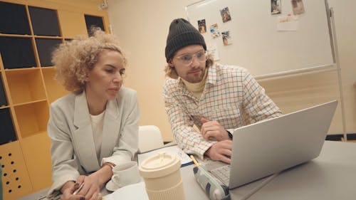 People Working in an Office