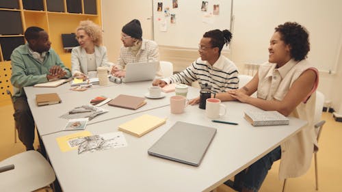 People Having a Meeting