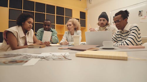 People Having a Meeting