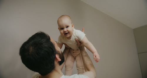 Father Spending Time with Baby