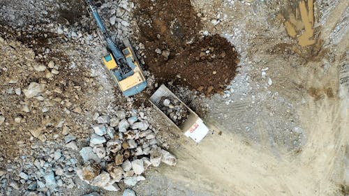 Excavation on a Construction Site