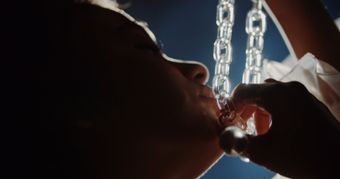 喝水视频素材