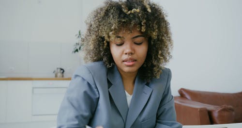 Woman using Digital Tablet