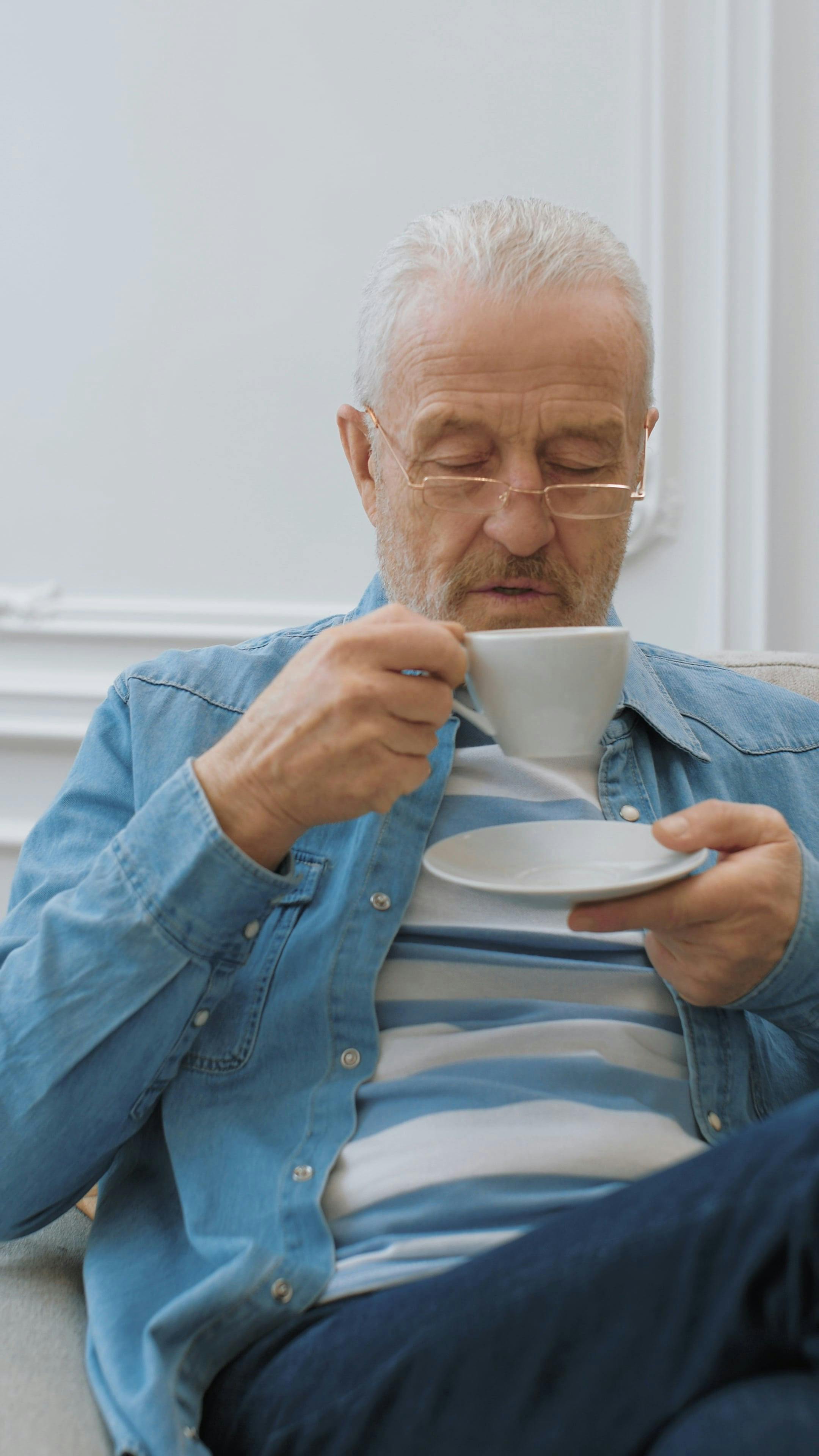 A Woman Drinking Coffee While Working · Free Stock Video