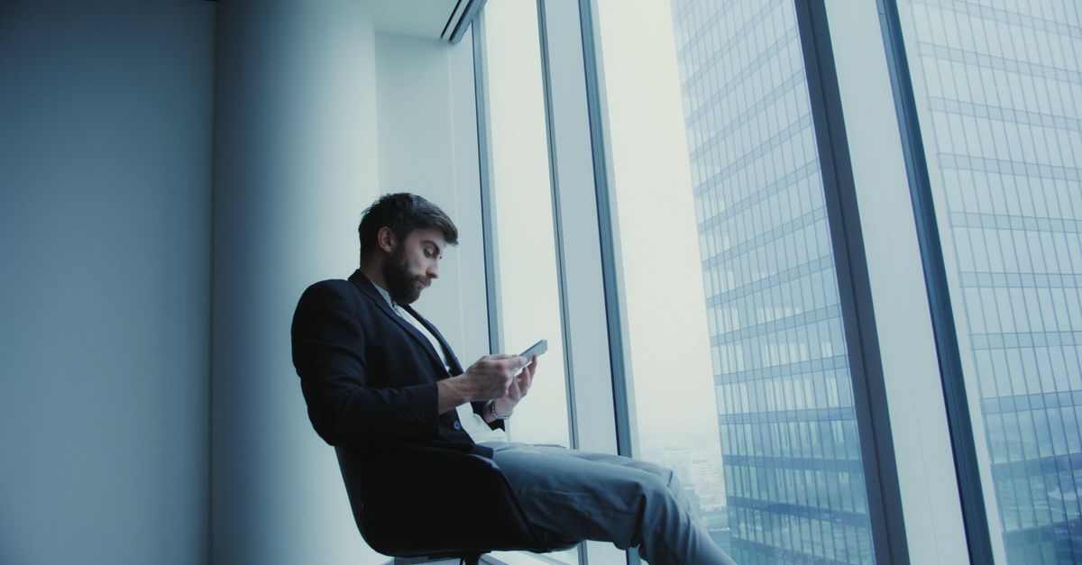 Man Using Windows Man Using Tablet by the Window Free Stock Video Footage, Royalty-Free ...
