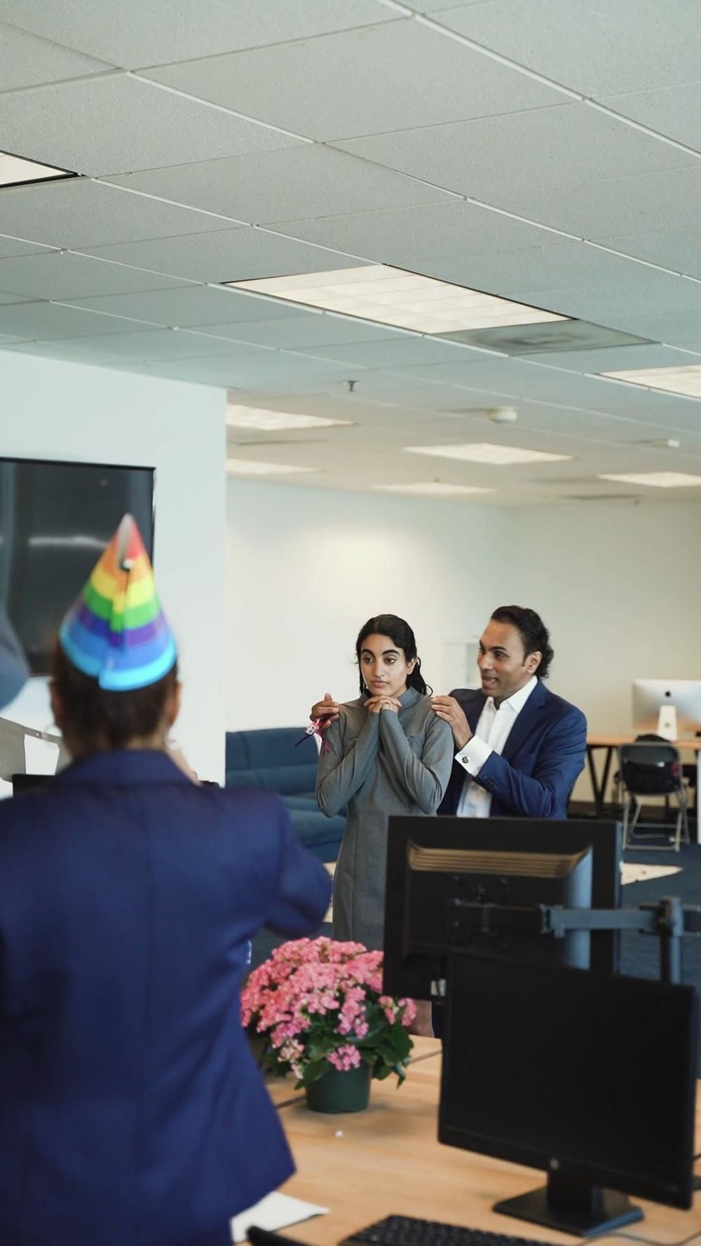 Surprise Birthday Party At The Office Free Stock Video Surprise Birthday Party At The Office Free Stock Video