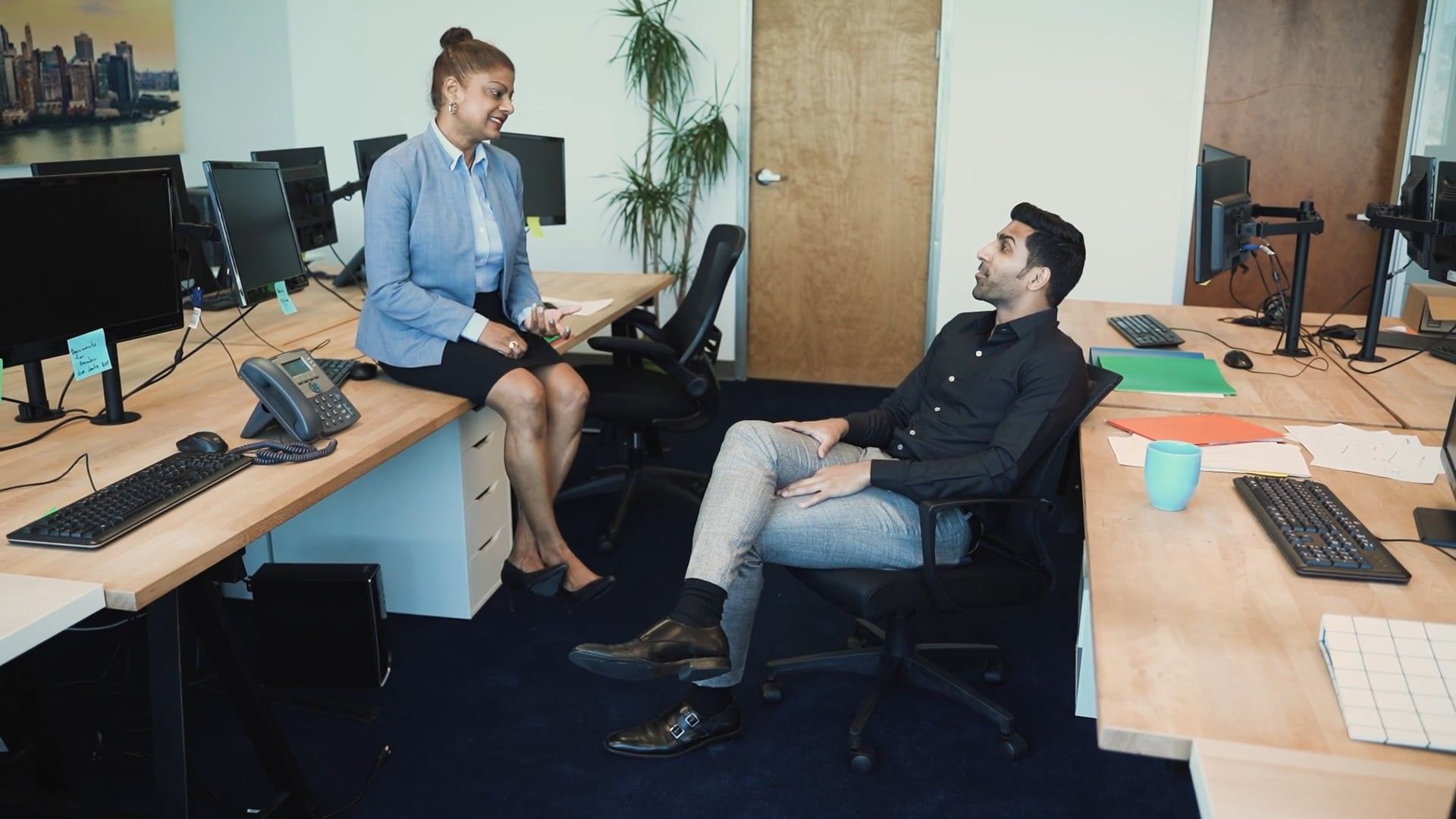Men Working at the Office Free Stock Video Footage, Royalty-Free 4K ...
