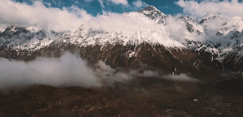 Snowy Mountain Ridge