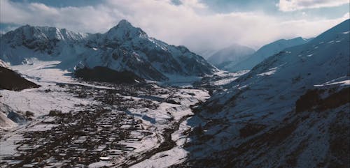 Snow Capped Mountains