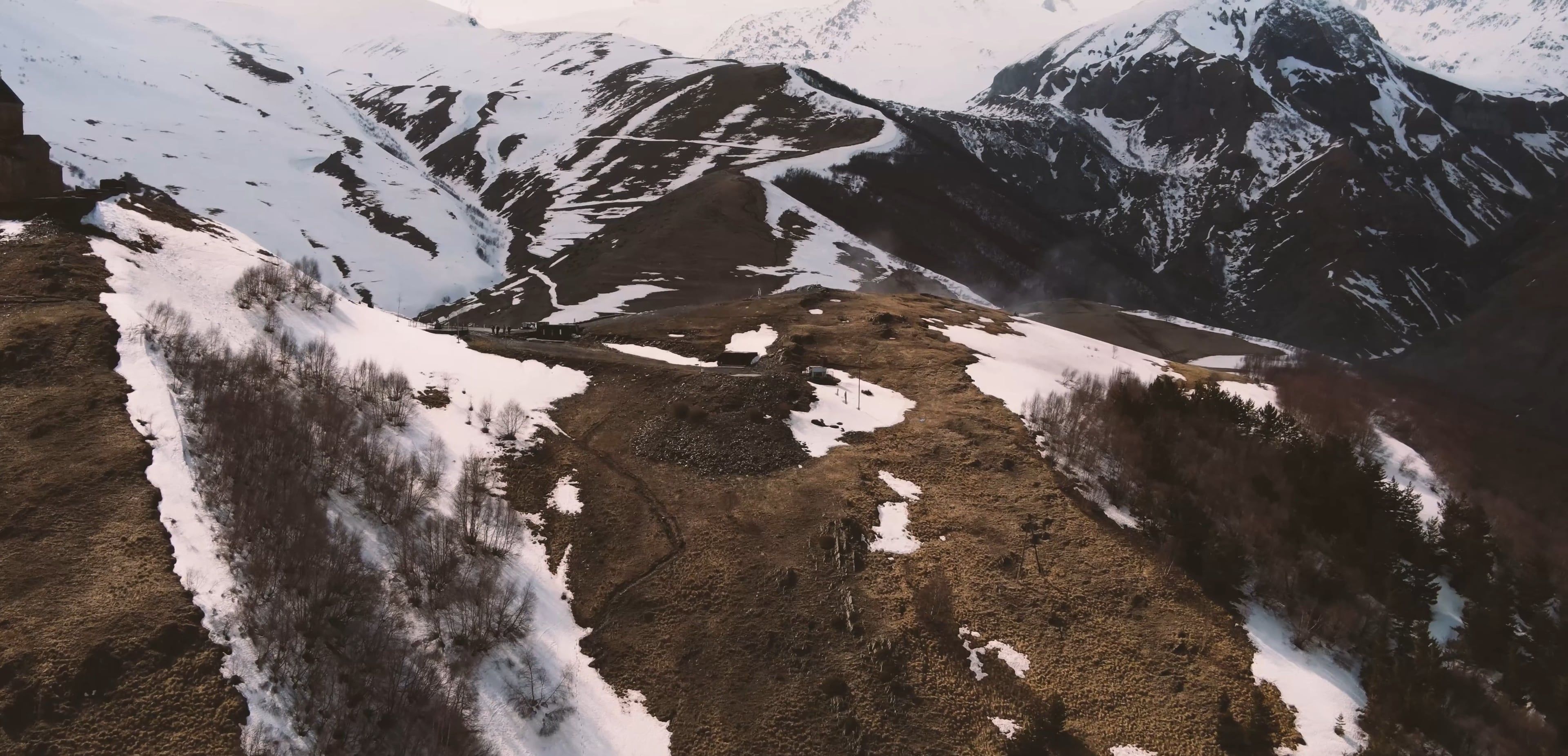 Drone Footage Of Landscape Of The Mountains · Free Stock Video