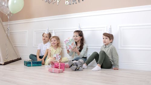 Kids at a Birthday Party