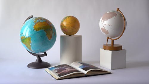 Globes On Display