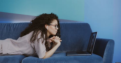 Woman Working from Home