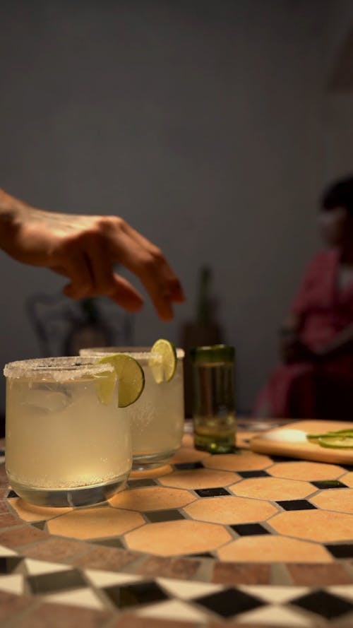 Drinks on a Table