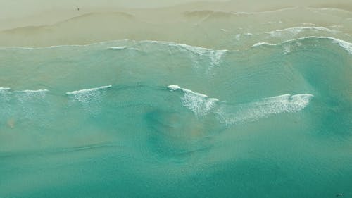 Drone Footage of a Beach