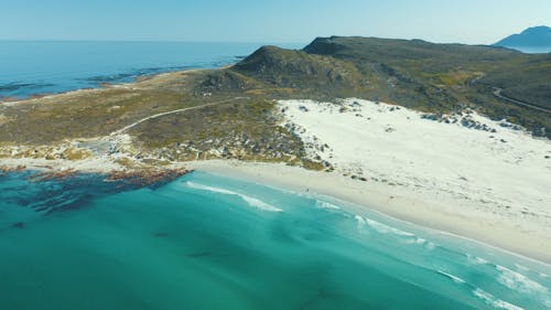 Drone Footage of a Beach