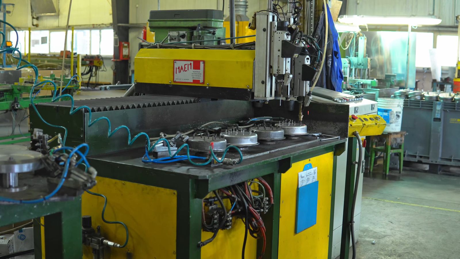 Automated Industrial Manufacturing Process Free Stock Video Footage ...
