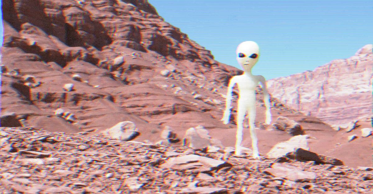 Distorted Video of an Alien Figure Free Stock Video Footage, Royalty ...