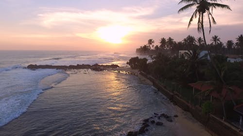 Sunset In a Beach