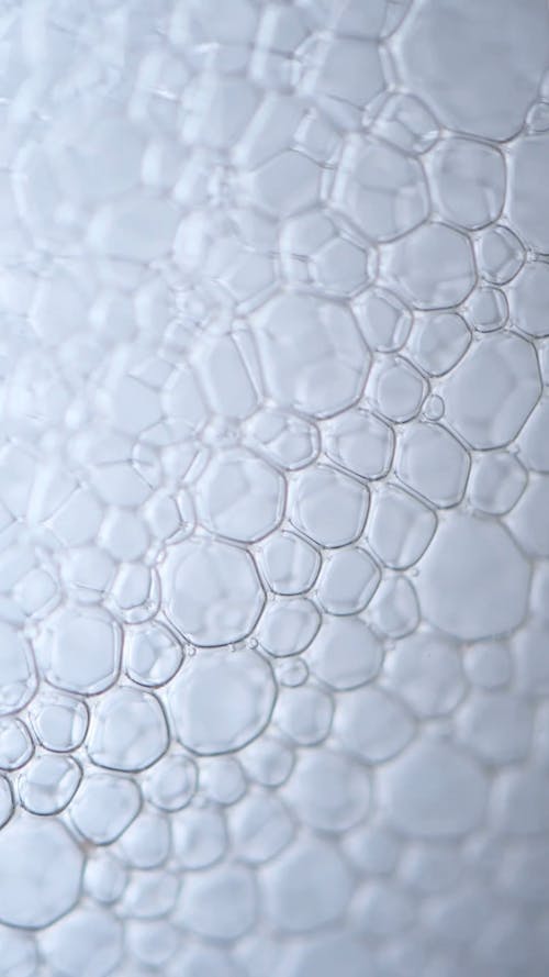 Close Up Video of Soap Bubbles