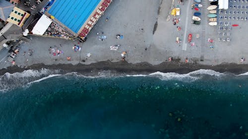 Drone Footage of a Shore