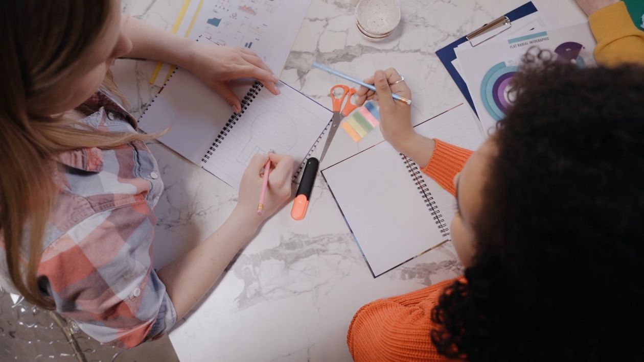 People Making Sketch Free Stock Video Footage, Royalty-Free 4K & HD ...