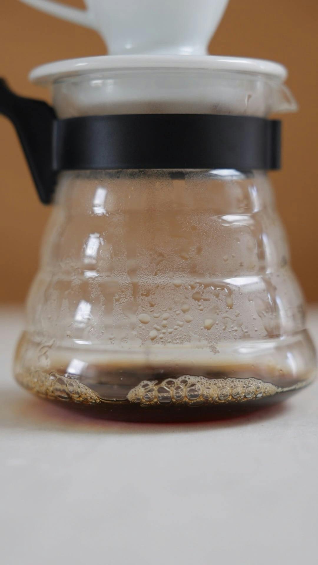 Coffee Dripping in a Container while using Coffee Filter \u00b7 Free Stock Video