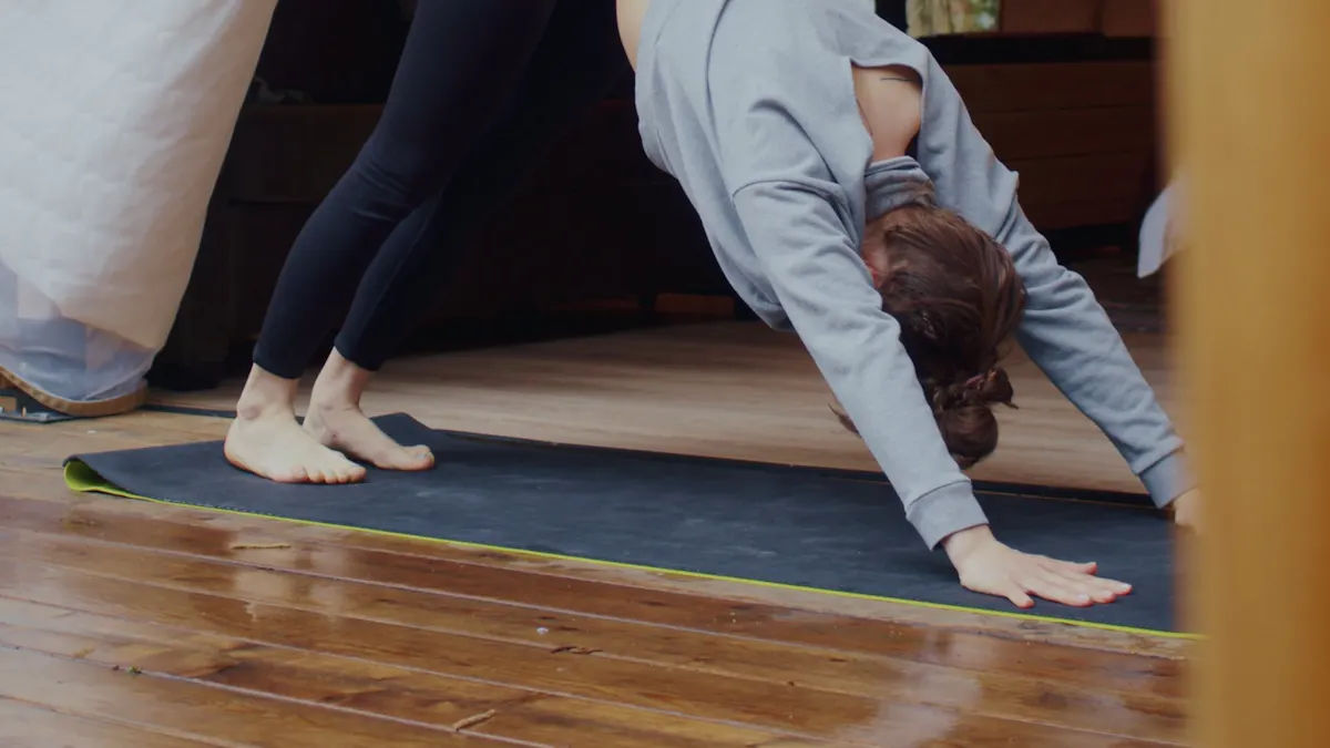 Stappen om Bhujangasana Yoga Correct Uit te Voeren