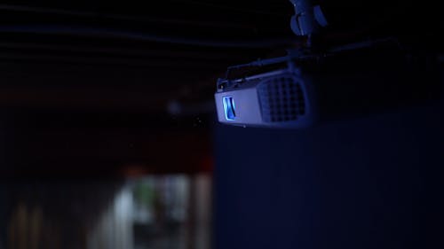 Close Up Shot of a Projector