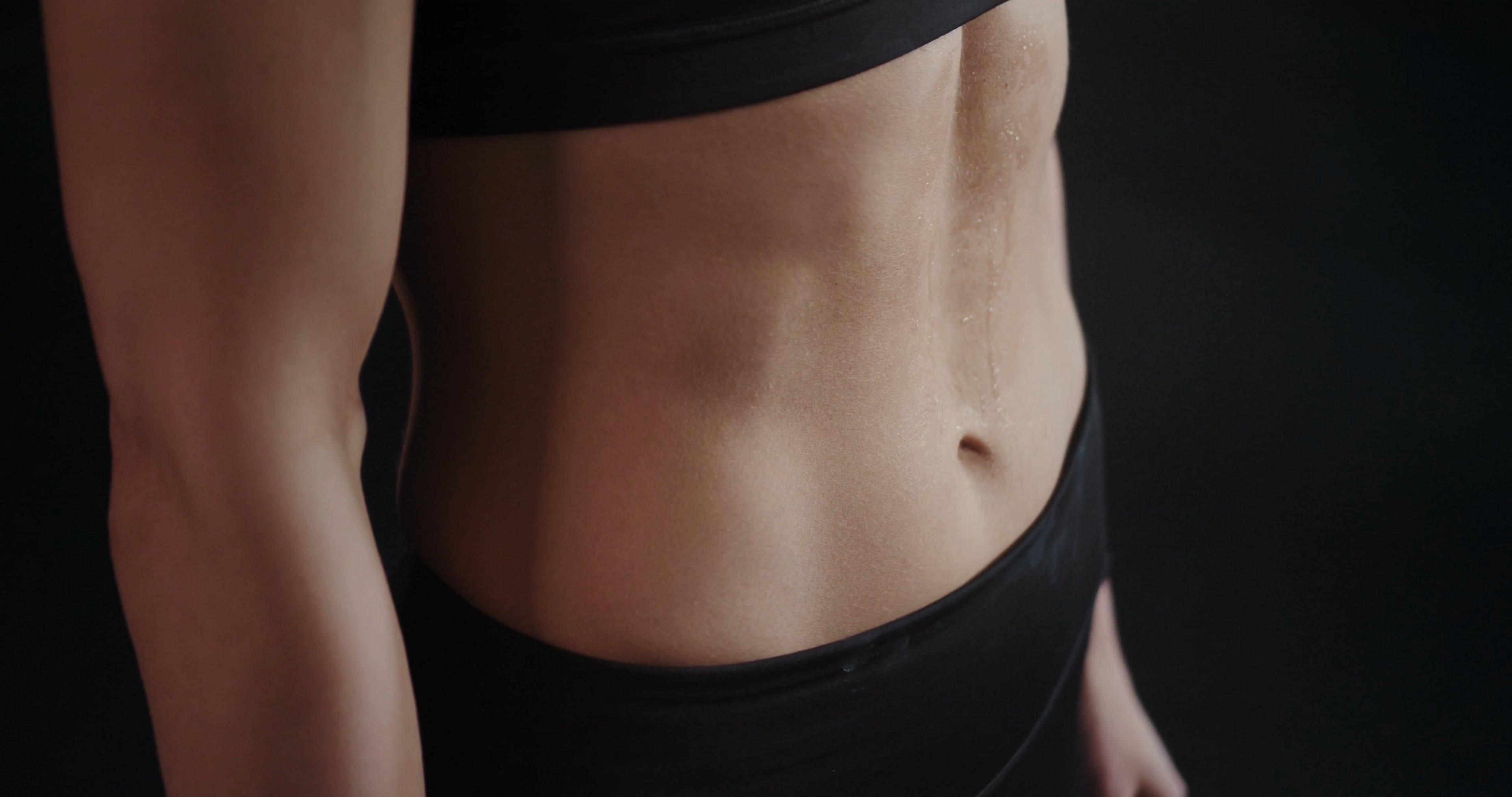 A Woman's Body In Good Shape · Free Stock Video