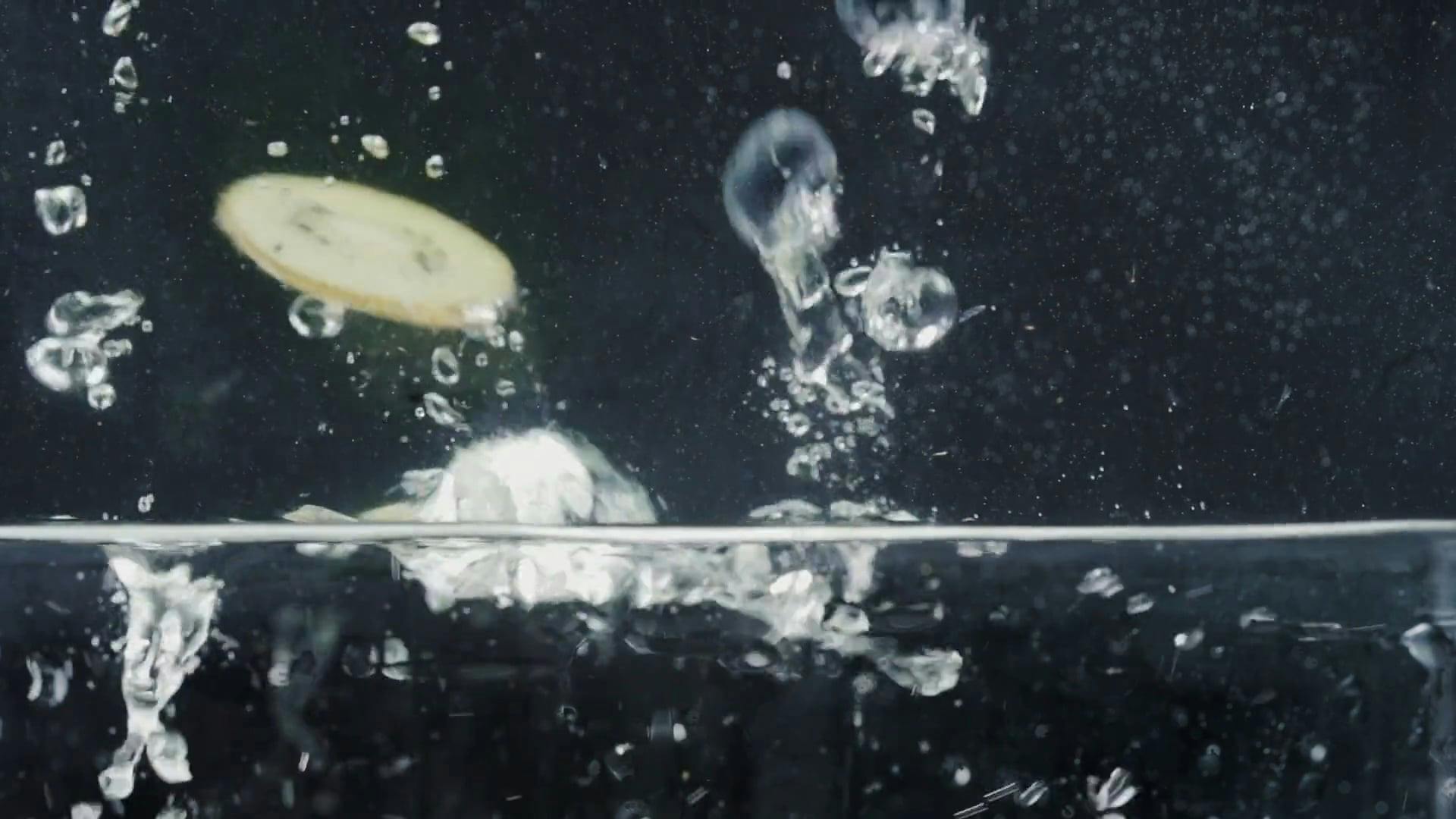Fruits Floating on Water · Free Stock Video