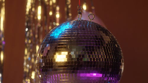 A Spinning Disco Ball