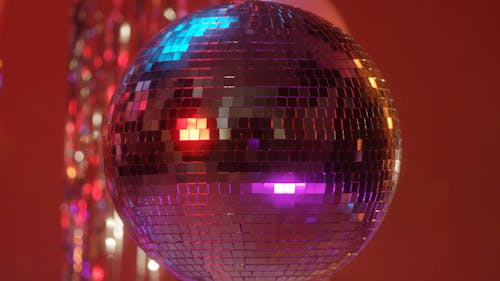 A Spinning Disco Ball