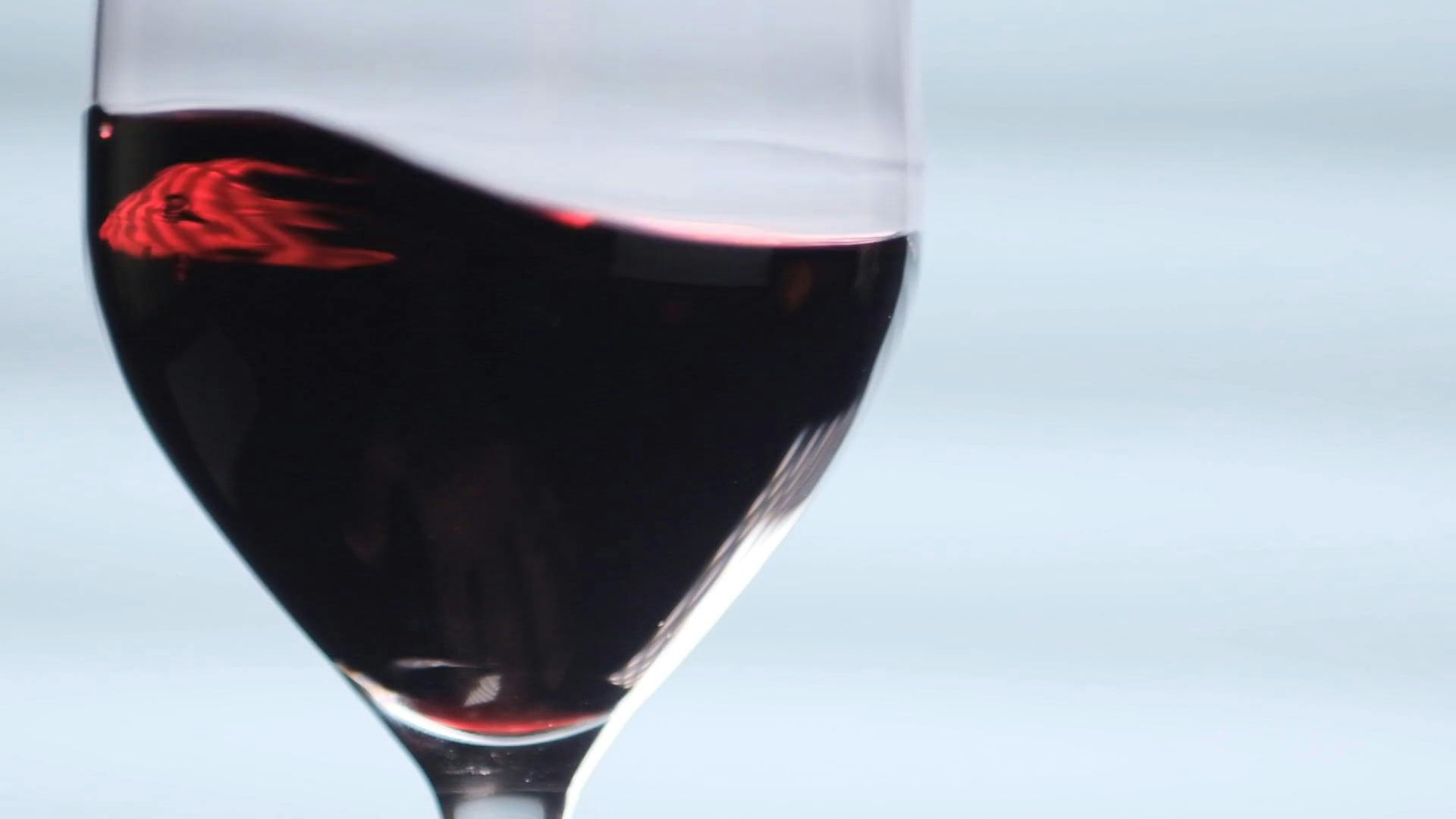 A Swirling Red Wine Inside a Wine Glass · Free Stock Video