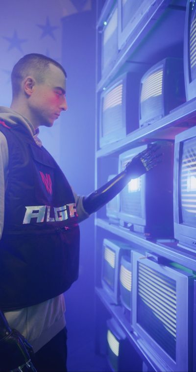 Yaroslav Shuraev's cyberpunk aesthetic video