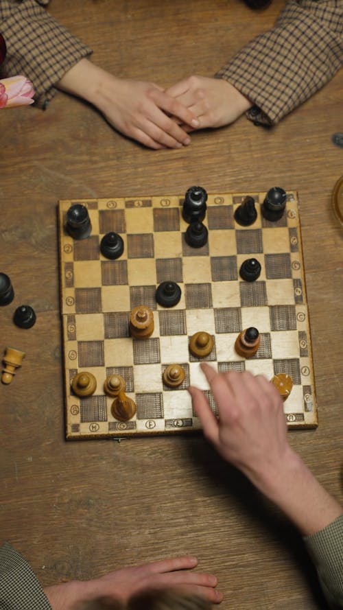 People Playing Chess