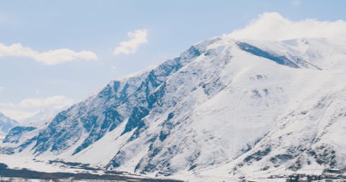 Snow-Covered Mountains