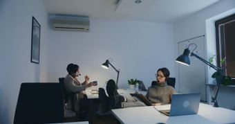 加班视频素材