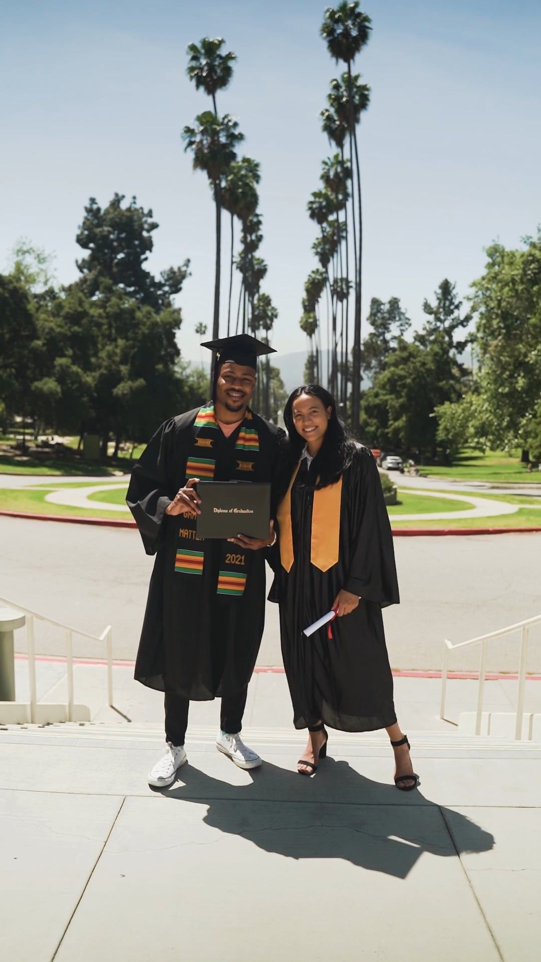 classmates-wearing-graduation-gown-free-stock-video